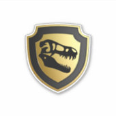 Dinoシールドノートパソコンステッカー シール (正面)