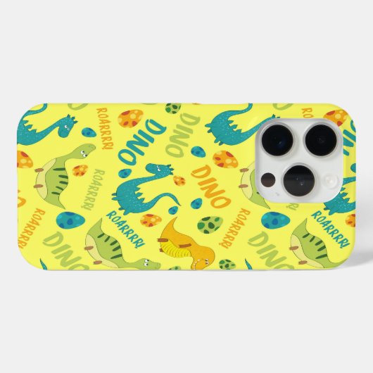 DINOテーマ Case-Mate iPhoneケース (裏面 (横))