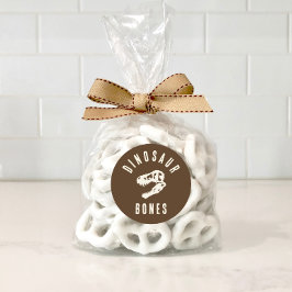 Dinoディグダノ恐竜の骨発掘誕生日治療 ラウンドシール