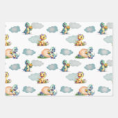 DINOベビーの雲 ラッピングペーパーシート (正面)