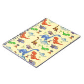 Dinoワールドスパイラルノート ノートブック (左側)