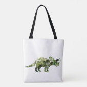 Dino植物フォトコラージートバッグ トートバッグ (裏面)
