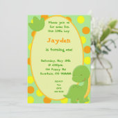 dino2は、おもしろいのための私達を結合します。私達の小さいb… 招待状 (スタンド正面)