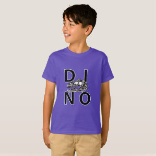 DINO – パープルキッズハネスTAGLESS® Tシャツ