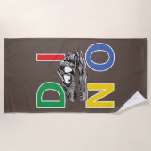 DINO -ビーチタオル ビーチタオル (正面)