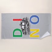 DINO -ビーチタオル ビーチタオル (正面)