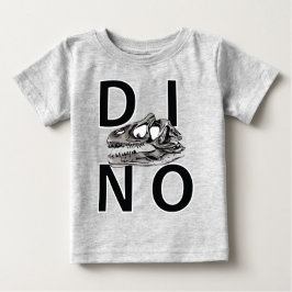 DINO -ベビー素晴らしジャージーTシャツ ベビーTシャツ