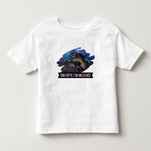 dino – 素晴らしい資金集め トドラーTシャツ (正面)