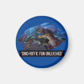 dino – 素晴らしい資金集め マグネット (正面)