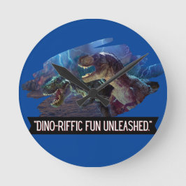 dino – 素晴らしい資金集め ラウンド壁時計