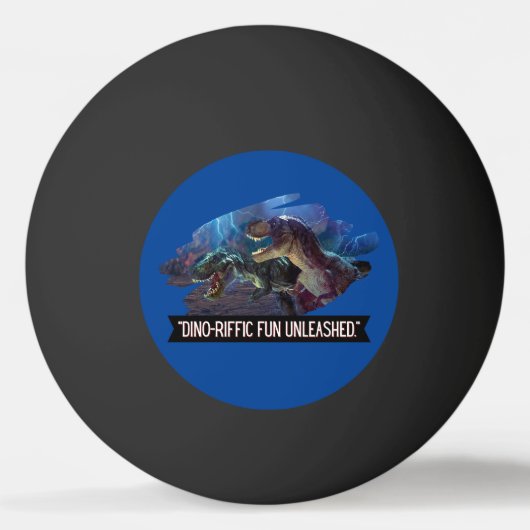 dino – 素晴らしい資金集め 卓球ボール (正面)