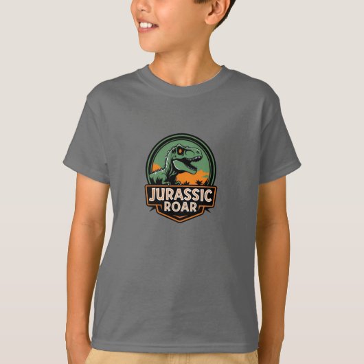 Dino AdventuresキッズTシャツ Tシャツ (正面)