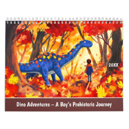 Dino Adventures – A Boy’s Prehistoric Journey カレンダー