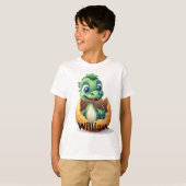 Dino Baby T-Shirt: Cute and Fun for Little Dinosau Tシャツ (正面フル)