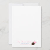 dino、birthdaypartinged 招待状 (裏面)