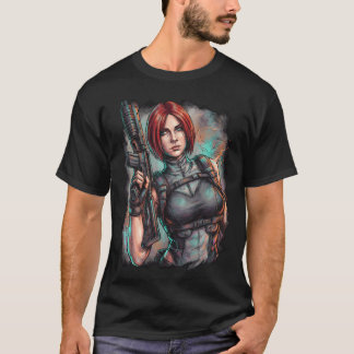Dino Crisis Regina 1999 Survival Horror Icon Tシャツ