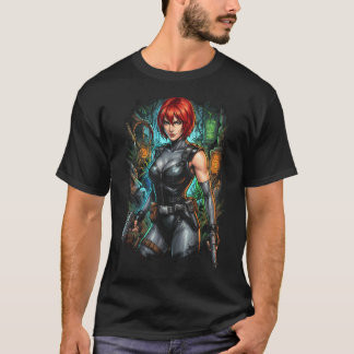 Dino Crisis Regina Survival Horror Heroine Tシャツ