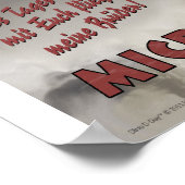 Dino D-Day: Microoraptor ポスター (角)