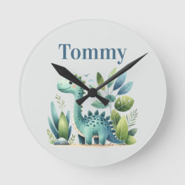 Dino Delight ラウンド壁時計