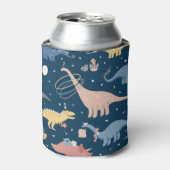Dino Delight：誕生日パーティーおもしろい 缶クーラー (缶正面)