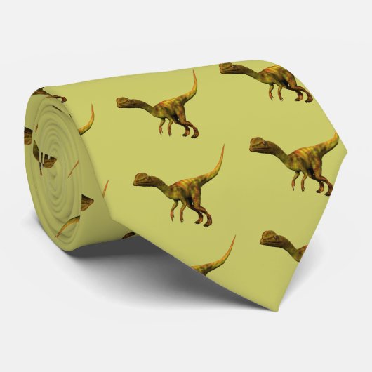 Dino Dinsaurier Saurier dinosaur Dilophosaurus ネクタイ (ロール)