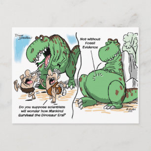 Dino Doodle漫画 ポストカード