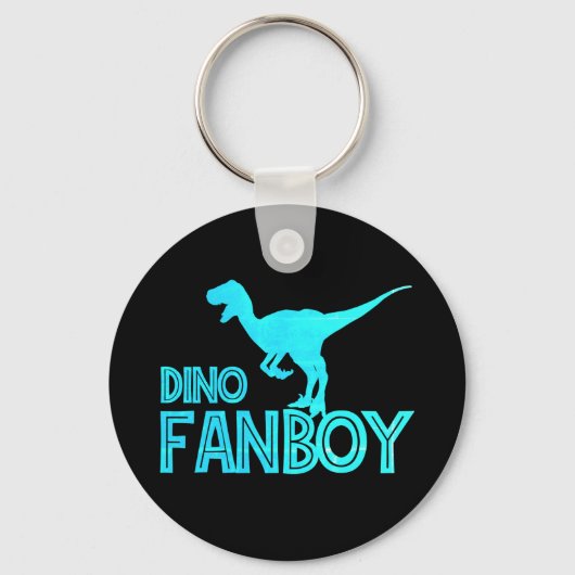 Dino Fanboy – 恐竜の恋人 キーホルダー (正面)