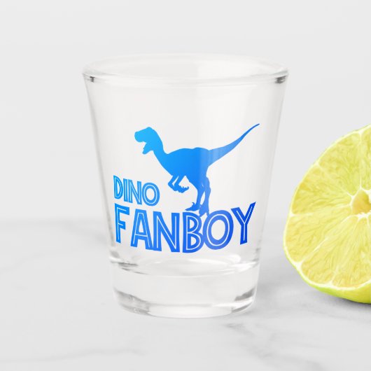Dino Fanboy – 恐竜の恋人 ショットグラス (正面)