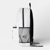 Dino Friends Backpack Print Cut Sew School Bag 6 プリントバックパック (右)