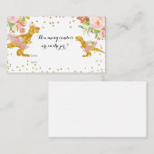 Dino Girl How many Candies in the jar Card エンクロージャーカード (正面/裏面)