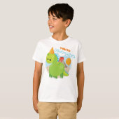 DINO Kids' Hanes TAGLESS® Tシャツ (正面フル)
