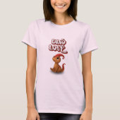 Dino Love – Kammli Looks Up Tシャツ (正面)