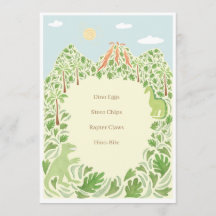 Dino-Miteパーティーメニュー