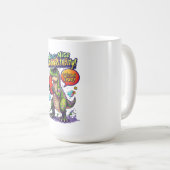 Dino-Mite接続 コーヒーマグカップ (正面右)