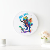 Dino-Mite ラージ壁時計 (ホーム)