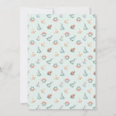 Dino Mite Baby Shower Announcement (裏面)