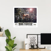 Dino mma Battle Dawn of Pankration ポスター (ホームオフィス)