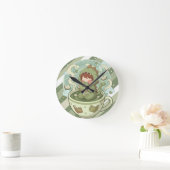 Dino Mug Adventure ラウンド壁時計 (ホーム)