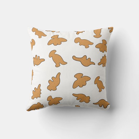 Dino Nuggets Pattern クッション (裏面)