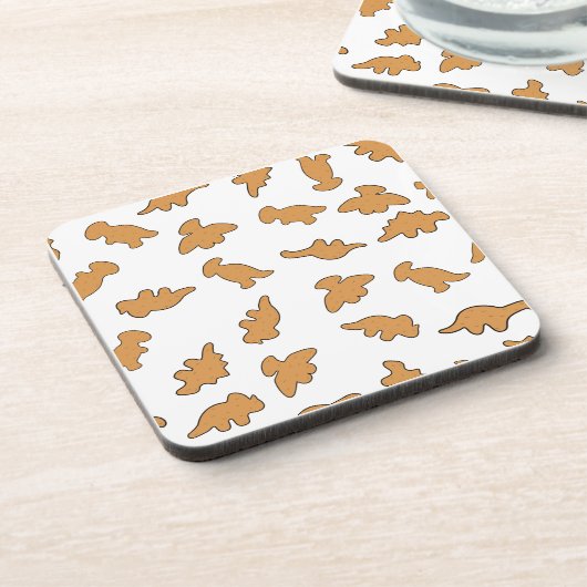 Dino Nuggets Pattern コースター (左側)