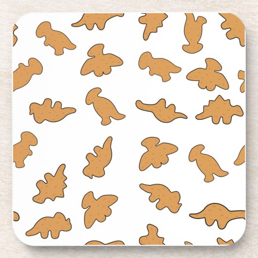 Dino Nuggets Pattern コースター (正面)
