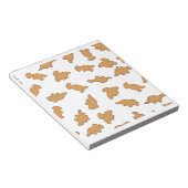 Dino Nuggets Pattern ノートパッド (アングル)
