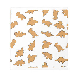 Dino Nuggets Pattern ノートパッド