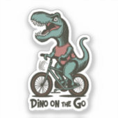 Dino on the Go シール (正面)