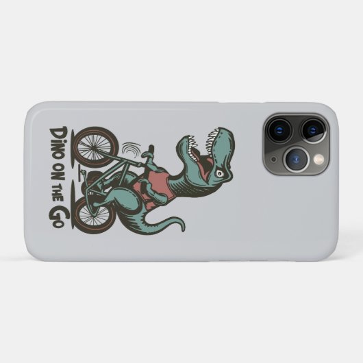 Dino on the Go Case-Mate iPhoneケース (裏面(横))