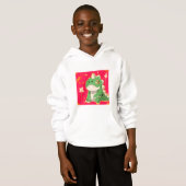 Dino Plush Art Sweatshirt - Comfort & Urban Style (正面フル)