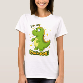 Dino RAWR-SOME Charme Tシャツ