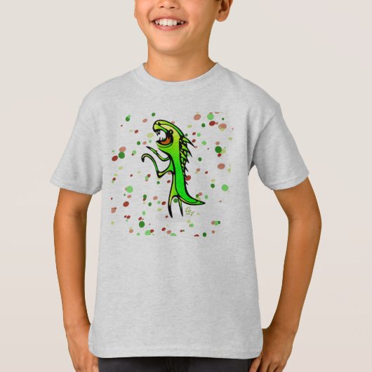 DIno Roarキッズティー Tシャツ (正面)