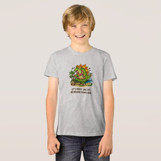 Dino Shirt トライブレンドＴシャツ (正面全面)
