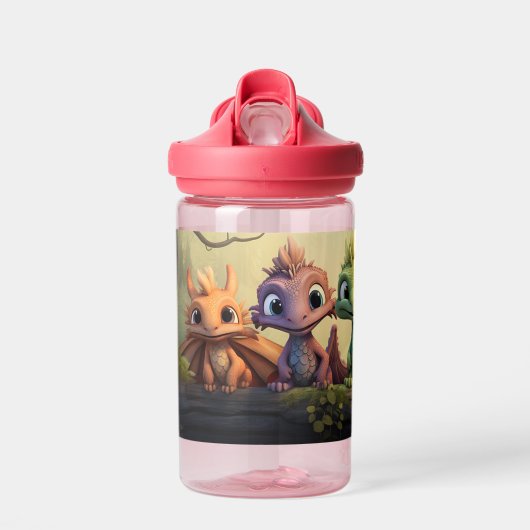 Dino-Sipper:先史時代のおもしろいを飲む ウォーターボトル (正面)